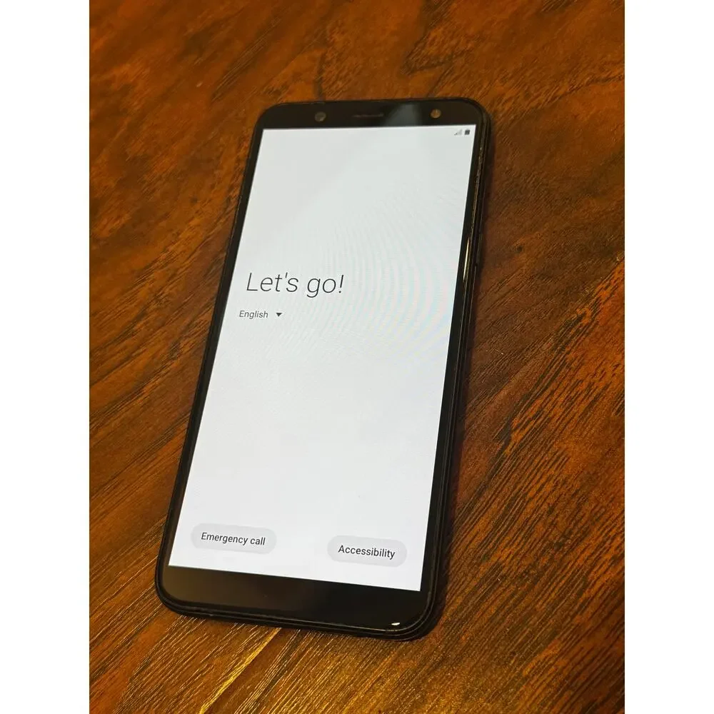 Samsung Galaxy A6 - Black - 32GB - (Cricket) - Smartphone - Works Great A600AZ